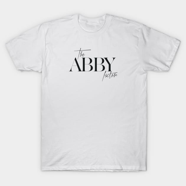 The Abby Factor T-Shirt by TheXFactor
